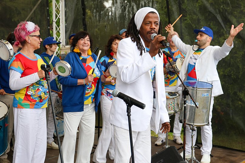 Brazylijskie rytmy na plaży w Trzebieży