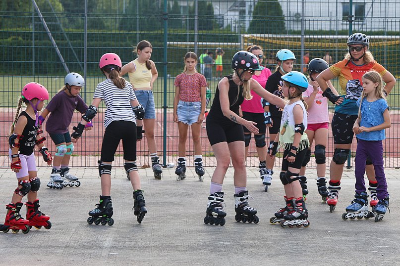 Warsztaty rolkarskie w Policach
