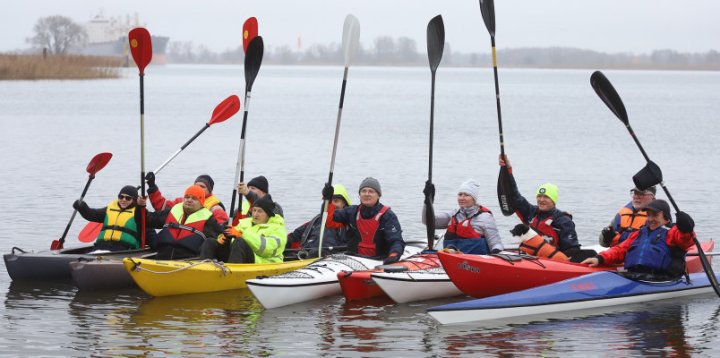 Protestowali na wodzie w obronie Łarpi-5434