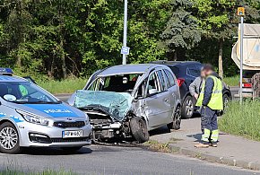 Zderzenie osobówki z samochodem ciężarowym w Pilchowie [foto]-12758