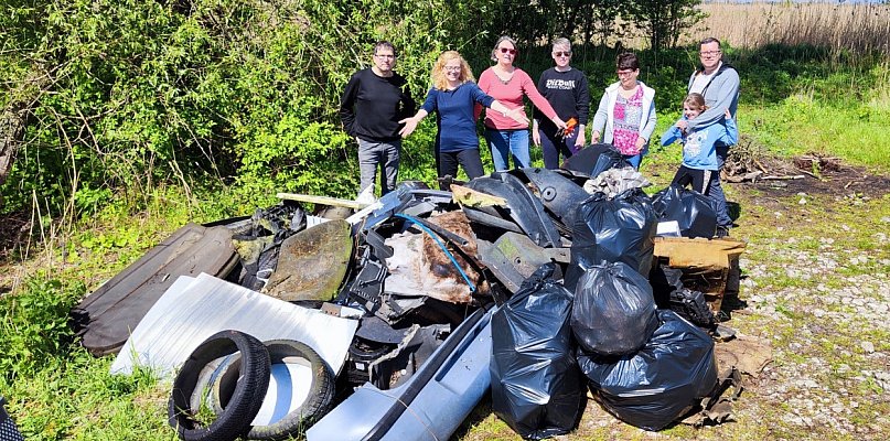 "Akcja Czysta Odra" – sprzątali śmieci przy ujściu Gunicy do Odry - 12810