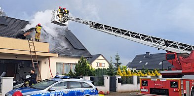 Pożar domu w Warzymicach-13224