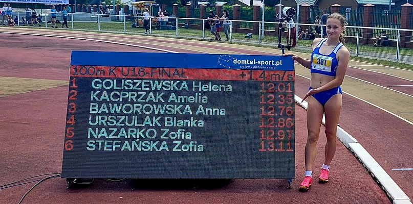 Do rekordu Polski zabrakło Helenie Goliszewskiej 0,06 sekundy - 13329