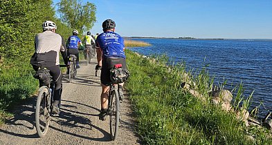Ponad 500 rowerzystów razem z Gryfusem objechało Zalew Szczeciński-17752