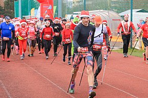 Nordic walking na XIII Biegu Mikołajkowym w Policach-3024