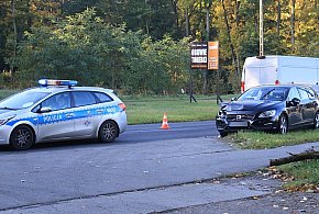 Zderzenie dwóch aut na ul. Tanowskiej w Policach-19881