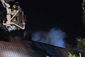 Pożar domu jednorodzinnego w Trzebieży-20935