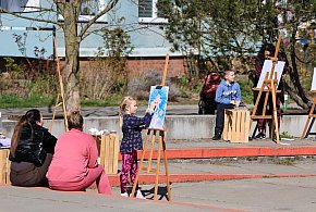 Sztuka pod gołym niebem. Plener malarski w Policach