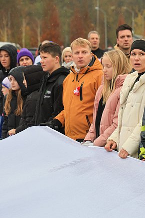 W Policach wspólnie zaśpiewali Hymn Polski-2975