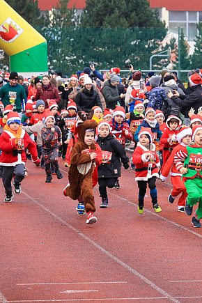 XIII Bieg Mikołajkowy w Policach - biegi najmłodszych-3016