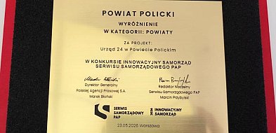 Powiat Policki z wyróżnieniem za innowacyjność