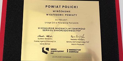 Powiat Policki z wyróżnieniem za innowacyjność