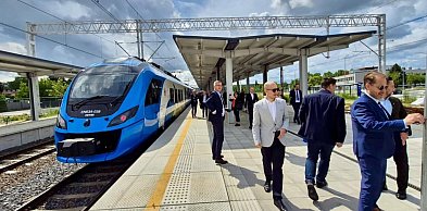 SKM coraz bliżej - techniczny przejazd pociągu do Polic
