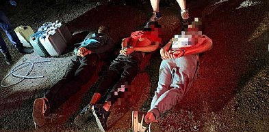 Policjanci zatrzymali 3 sprawców kradzieży paliwa z koparek