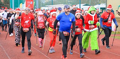 Nordic walking na XIII Biegu Mikołajkowym w Policach-20559