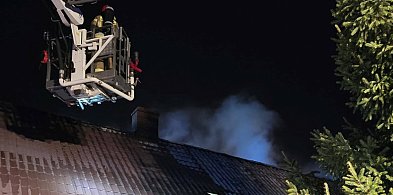 Pożar domu jednorodzinnego w Trzebieży-20935