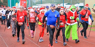 Nordic walking na XIII Biegu Mikołajkowym w Policach-20559