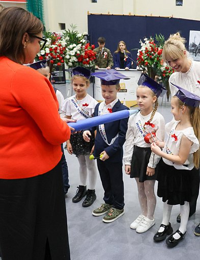 Ślubowanie pierwszoklasistów i obchody Święta Niepodległości w Zespole Szkół-20168