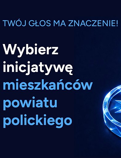 Rusza głosowanie w konkursie „Kompas Rozwoju Powiatu Polickiego – edycja 2025”