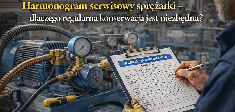 Jak zaplanować serwis sprężarki, żeby nie płacić za awarie?