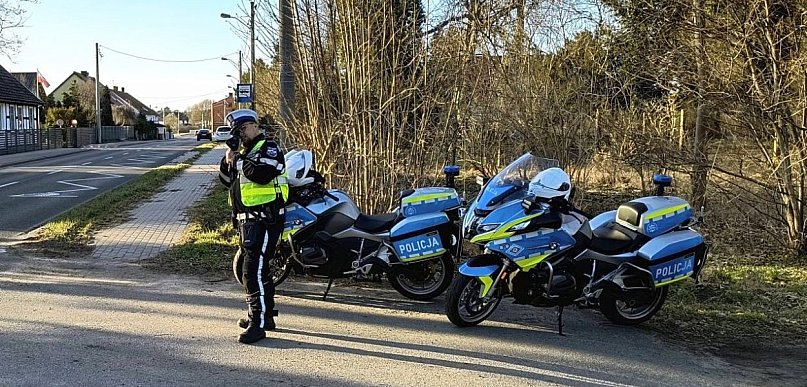 Policcy funkcjonariusze rozpoczęli sezon motocyklowy