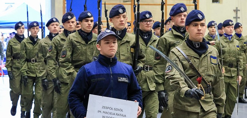 Zachodniopomorski Przegląd Musztry Klas Mundurowych w Policach