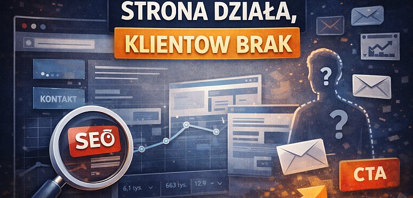 Strona działa, ale klientów dalej brak? Te rzeczy najczęściej są pomijane