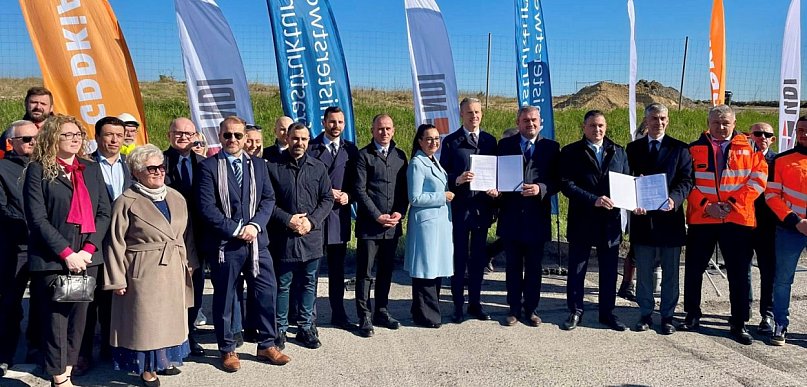 Podpisano umowę na budowę odcinka Police-Dołuje