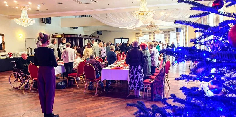 Wigilia dla samotnych, seniorów, podopiecznych CUS w Policach - 20827