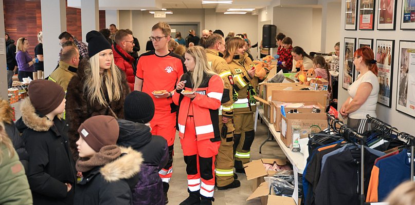 Kiermasz charytatywny w Policach. Pomoc dla strażaka Bartka