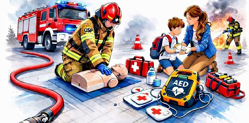 Naucz się ratować życie! OSP Tanowo zaprasza na bezpłatne szkolenie