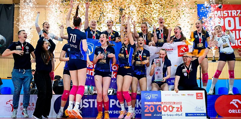 Siatkarki SMS POLICE Mistrzyniami Polski Juniorek 2026!