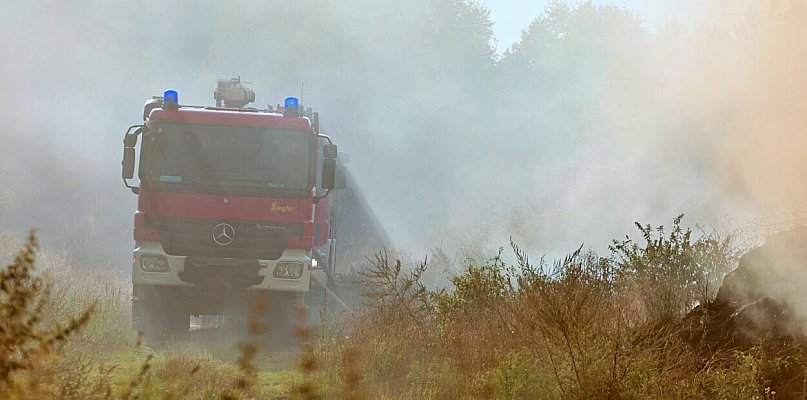 Zagrożenie pożarowe w lasach Zachodniopomorskiego