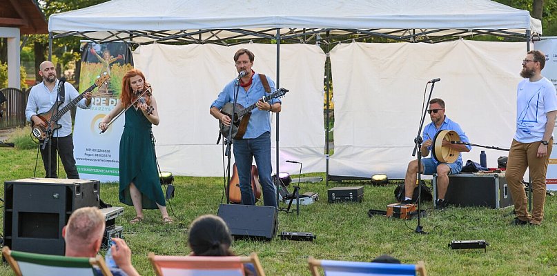 Koncert w Trzebieży na otwarcie Samorządowego Szlaku Wodnego