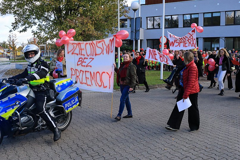 Marsz przeciwko przemocy przeszedł ulicami Polic