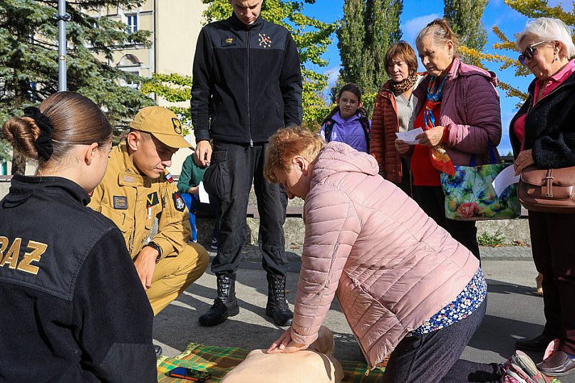 W Policach strażacy rozdawali czujniki tlenku węgla