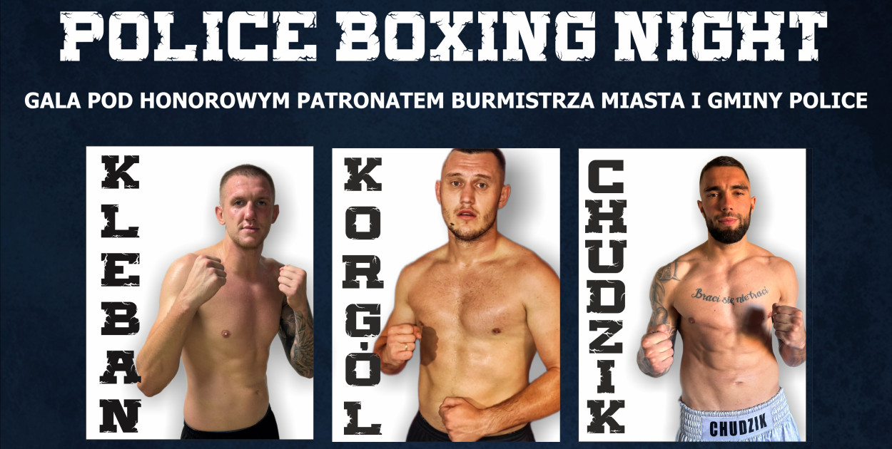 Police Boxing Night - gala boksu zawodowego
