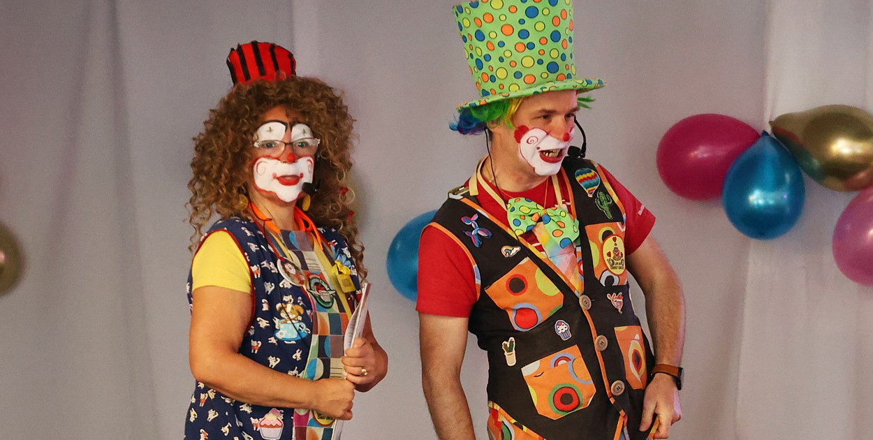 Na zdjęciu: Anna i Grzegorz Marynowscy czyli Andzia i Dziczek