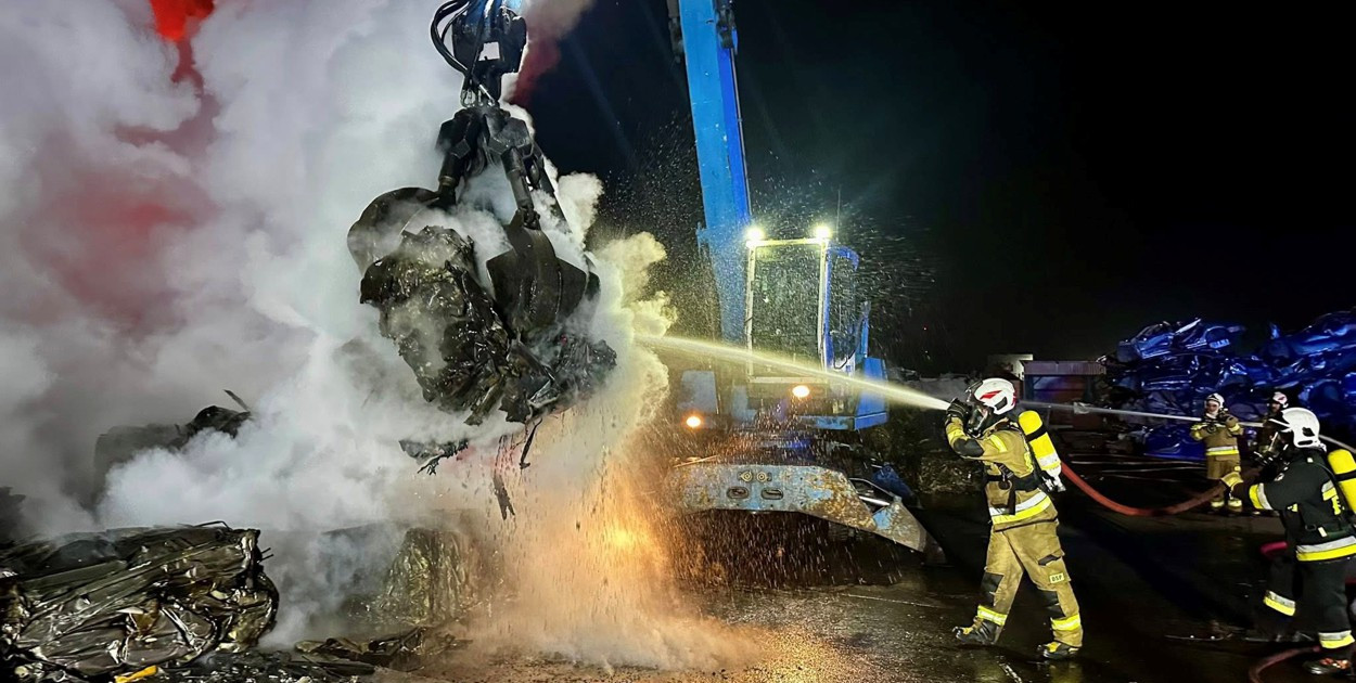 Fot. Komenda Powiatowa PSP w Policach