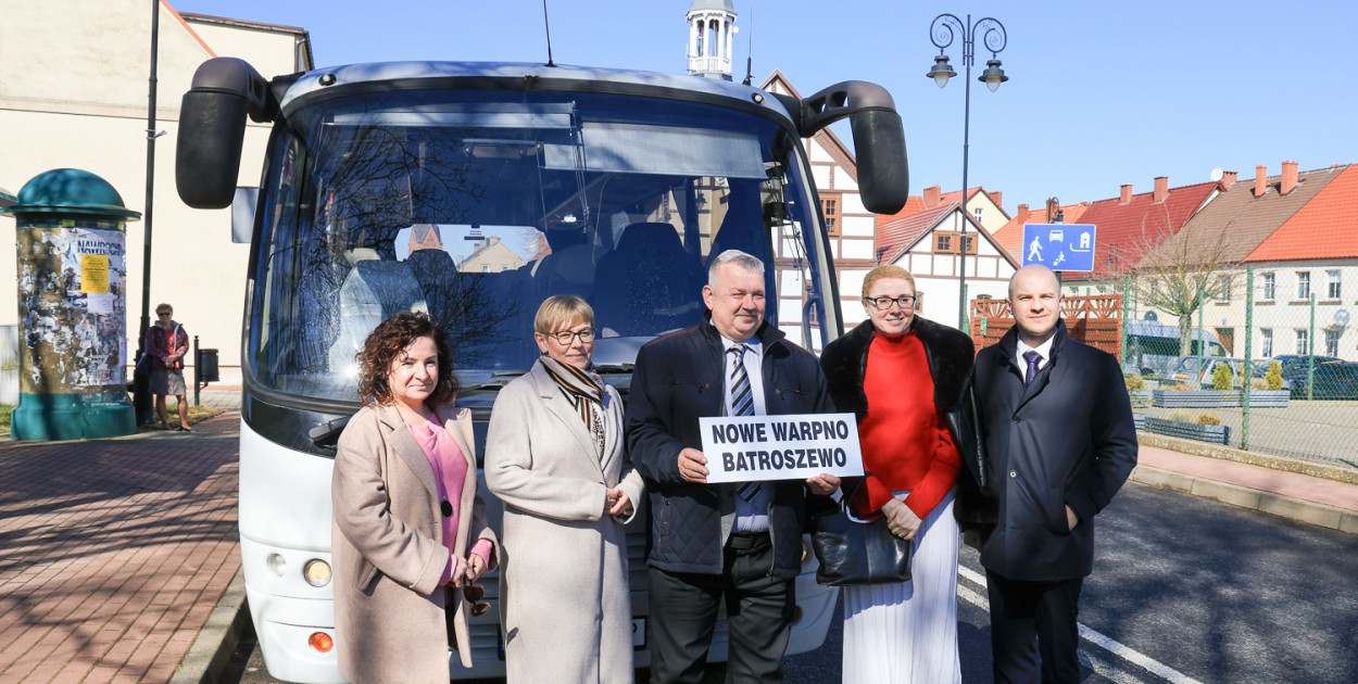 Nowa linia połączyła Nowe Warpno z Bartoszewem