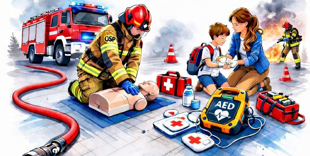 Naucz się ratować życie! OSP Tanowo zaprasza na bezpłatne szkolenie